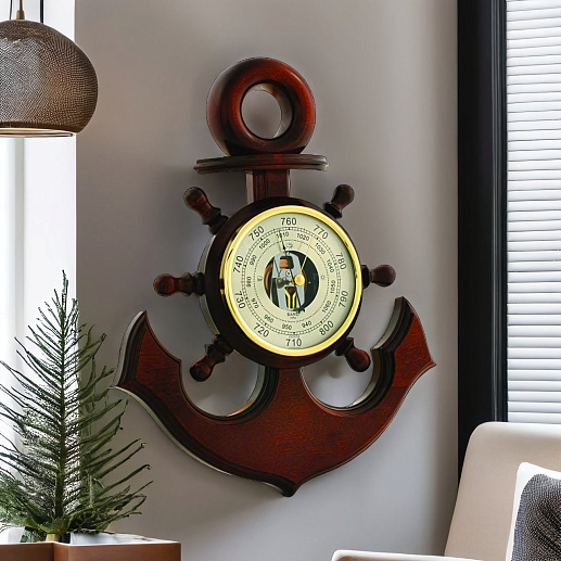 Якорь сувенирный, барометр купить с доставкой Якорь сувенирный, барометр