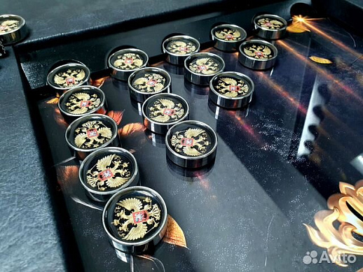 Эксклюзивные нарды «Золотой Герб России» купить с доставкой Эксклюзивные нарды «Золотой Герб России»