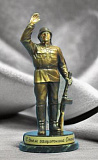 Бронзовая статуэтка "Защитник Отечества" (солдат)